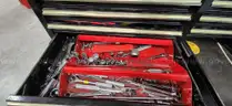 Toolboxes (4) - Tools included (Various) - (Lot #42)