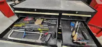 Toolboxes (4) - Tools included (Various) - (Lot #42)