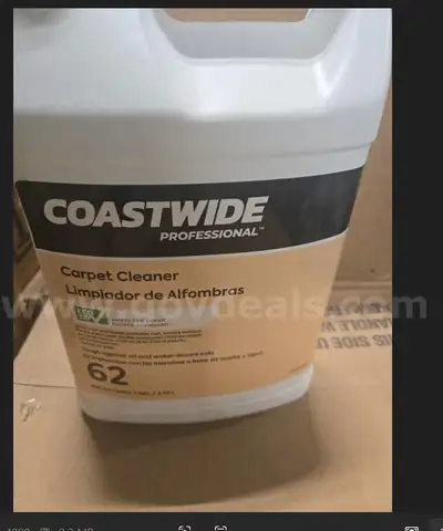 Coastwide Professional Carpet Cleaner 62 - 36 gallons
