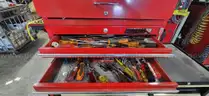 2 used toolboxes (Craftsman and Unknown). Tools included (various)(Lot #45)