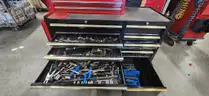 2 used toolboxes (Craftsman and Unknown). Tools included (various)(Lot #45)