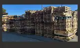 WOODEN PALLETS - LOT OF 200