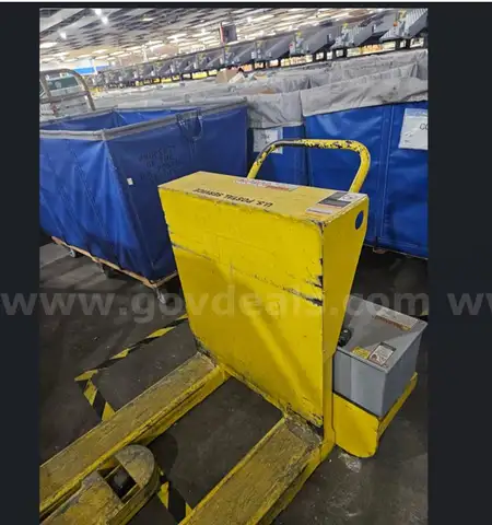 SOUTHWORTH PALLET TILTERS (2 units) AND FLOOR SCRUBBER (1 unit0