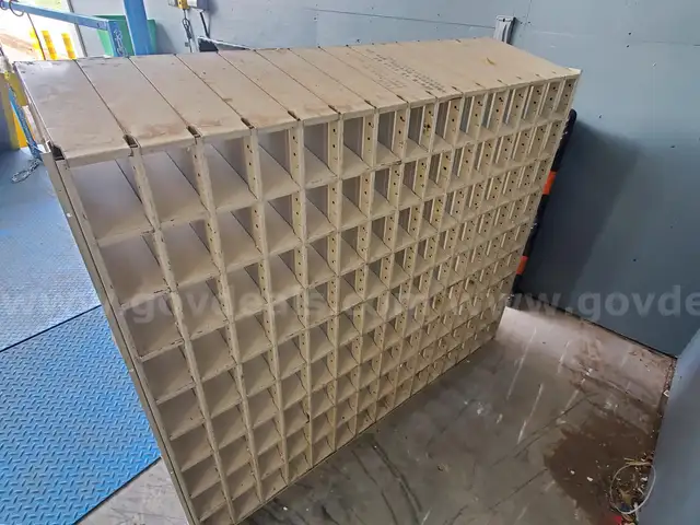 Vintage PO Box Cubbies