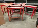 WHEEL ALIGNMENT STANDS WITH TURNTABLES