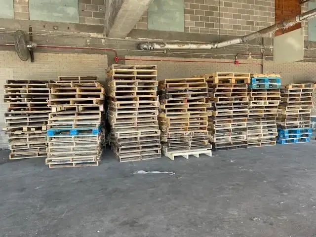 LOT of 200+ Wooden Pallets