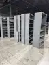 LOT OF 30 Dark Grey Metal Shelving Units Various Sizes