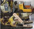 Lot of 4 Yale Mule, Tug and Power Jacks