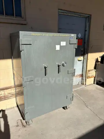 Large Rolling Diebold Safe (2nd safe inside)