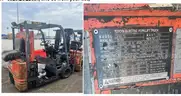 SCRAP METAL - LOT OF 9 FORKLIFTS