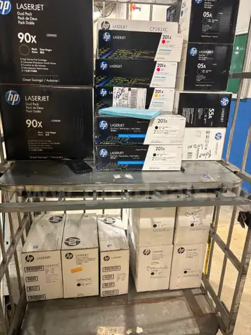 Mix Lot of HP LaserJet and Ink Jet Toners - 33 units - all NEW