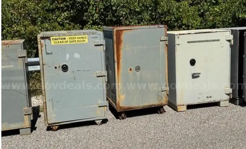 Lot of 3 Safes