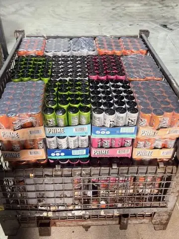 PRIME Energy Drinks - 1 Lot of 1260 - 12 oz cans