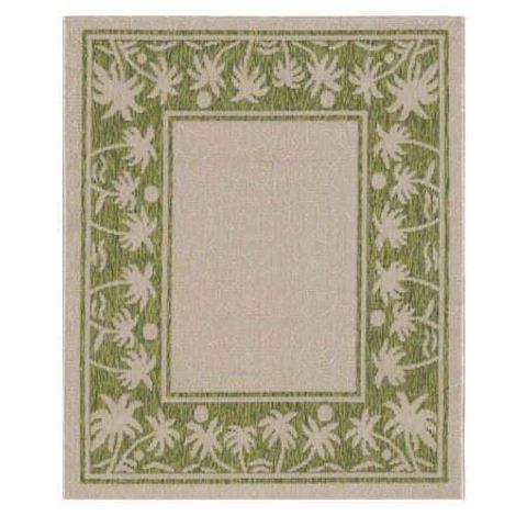 GAD Palms with Tropical Palms Premium Indoor Outdoor Area Rug ...