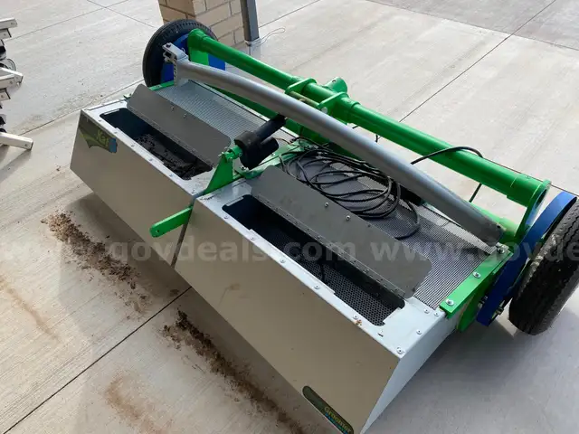 GreensGroomer LitterKat Walk-Behind Turf Sweeper / Debris Collector | Municipal Grounds Equipment