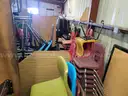 Lot of Various Elementary School Furniture