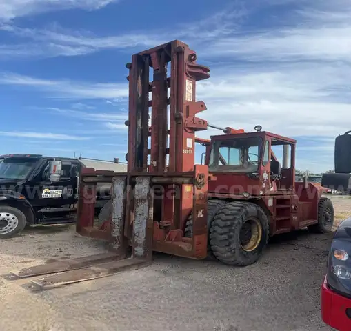 1988 TAYLOR TYC-5200L 50200LB PNEUMATIC TIRE FORKLIFT