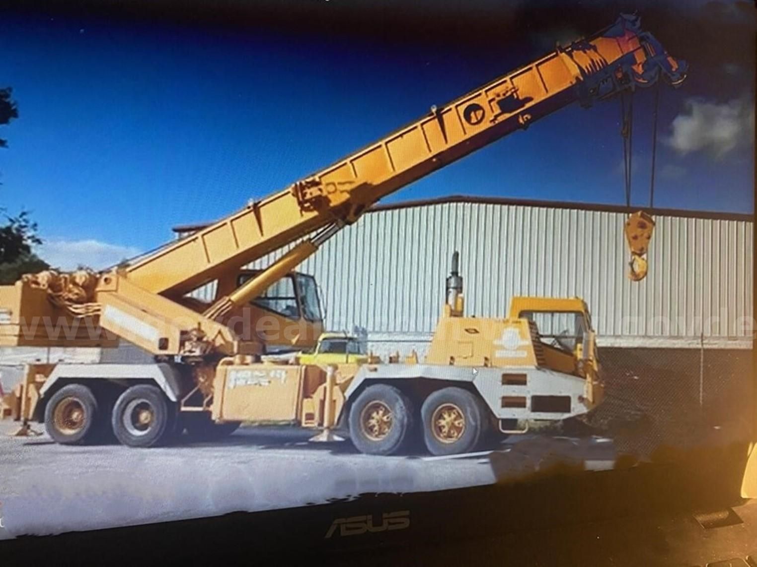 1994 Grove TMS750B 50 Ton 8x4 Hydraulic Truck Crane | GovDeals