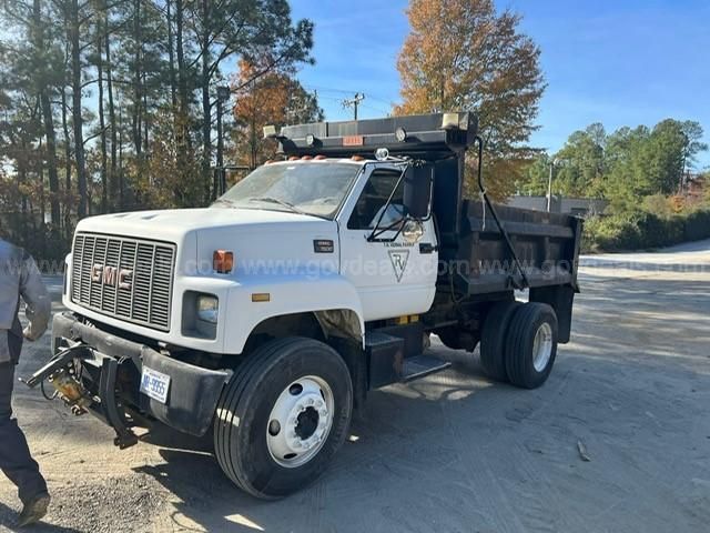 2002 GMC 7500 S/A Dump Truck | AllSurplus