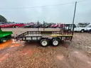 2000 K&#x26;C-6X14 TANDEM AXLE TRAILER