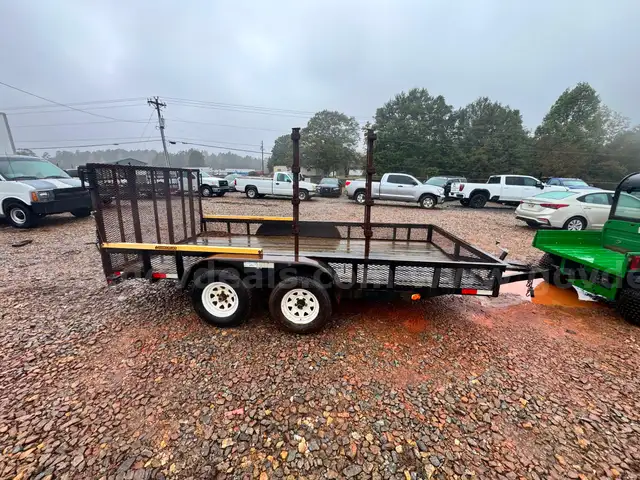 2000 K&#x26;C-6X14 TANDEM AXLE TRAILER