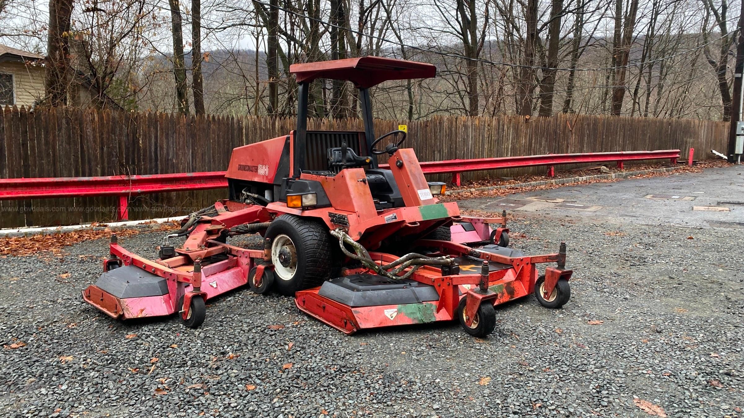 Toro groundsmaster online 580d