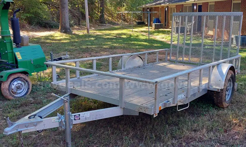 2019 Carry-On Utility Trailer - Aluminum Frame - Single Axle w/ Folding Ramp - Good Condition