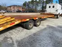 2000 Ford F-750 and 2010 K&#x26;K Trailer