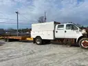 2000 Ford F-750 and 2010 K&#x26;K Trailer