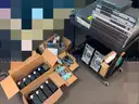 Lot of Used and Scrap Computers, Tablets, Network Switches, Accessories, and Stands