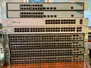 Lot of Used and Scrap Computers, Tablets, Network Switches, Accessories, and Stands