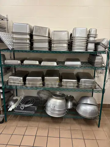 Steam table pans miscellaneous