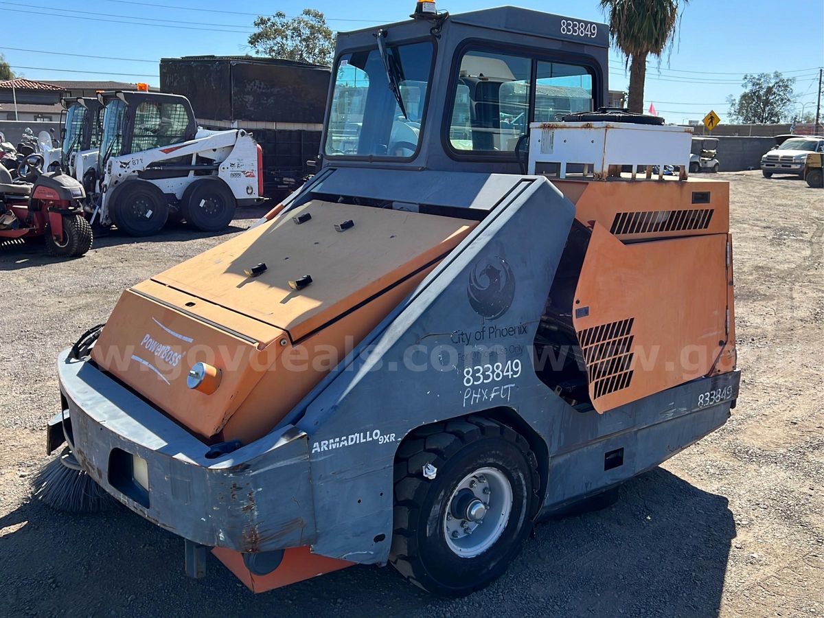 2008 Power Boss SW/9XR Street Sweeper | AllSurplus