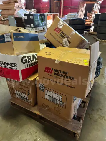 LOT of 3 Pallets of Misc. Sized Bolts, Jack Hammer, Soldering Gun Kit, MORE!!