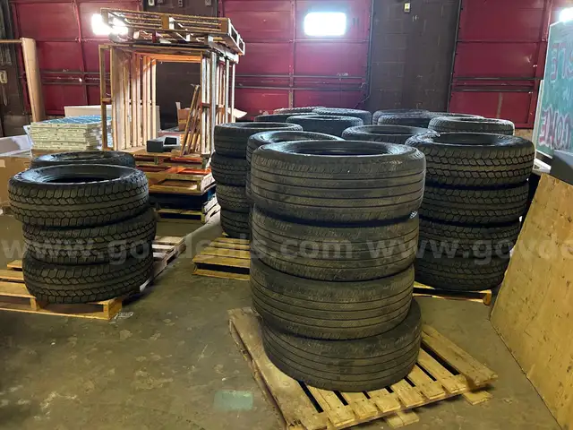 LOT of Approx. 58 TIRES