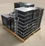 Desktop PC&#x27;s: 1 pallet of 44 Mixed model desktops. Some powered on, the rest are UNTESTED. All have HARD DRIVES REMOVED.