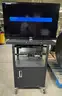 Presentation station - Toshiba 40 inch TV on top. Wheeled, with remote (untested). Powers on, used.