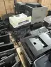 Printers - 3 pallets of used/retired desktop-sized printers. ALL ARE UNTESTED.