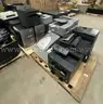 Printers - 3 pallets of used/retired desktop-sized printers. ALL ARE UNTESTED.