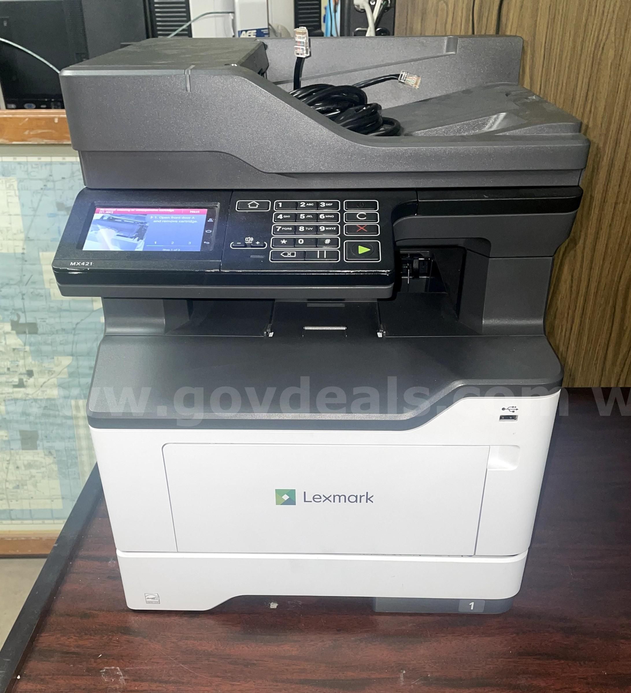 Printer lexmark Mx421 online