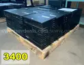 Dell Latitude Laptops: 3 pallets of laptops, 275 total; some tested, all powered on. Power supplies included.