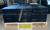 Dell Latitude Laptops: 3 pallets of laptops, 275 total; some tested, all powered on. Power supplies included.