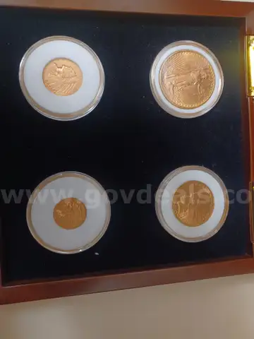 4 coin 20th century gold type