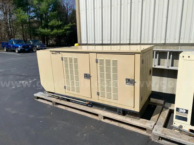 Generac Generator and Transfer Switch (Natural Gas Powered)
