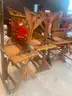 Vintage Wooden Drafting Tables