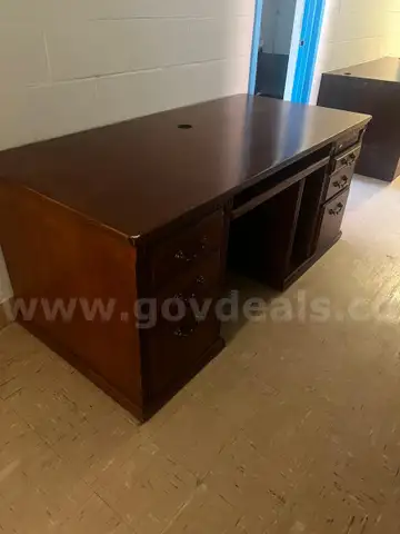 Wood Executive Desk