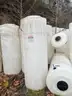 Lot of (80) approximately 250 Gallon Chem-Tainer Vertical Bulk Storage Tank-NEW