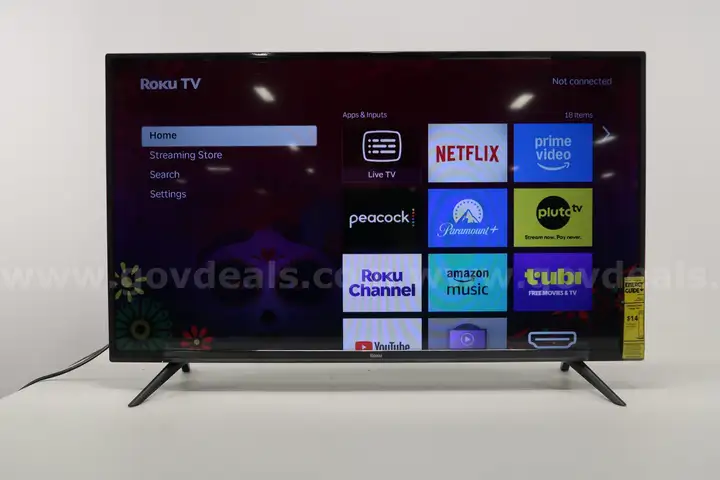 (2) ROKU 40in tv
