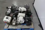 Mixed lot of (6) Small engines/water pump