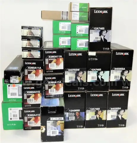 Lexmark &#x26; HP Toner Lot